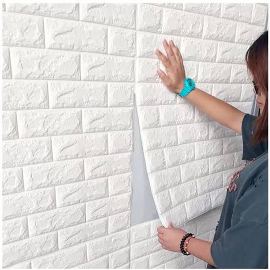 3d Wall Stickers Faux Brick