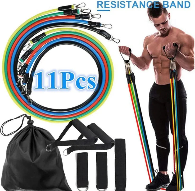11(PCS) Power Exercise Resistance Band