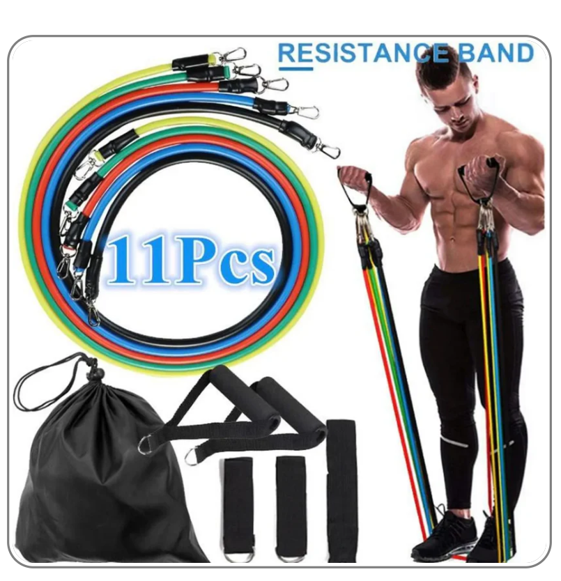 11(PCS) Power Exercise Resistance Band